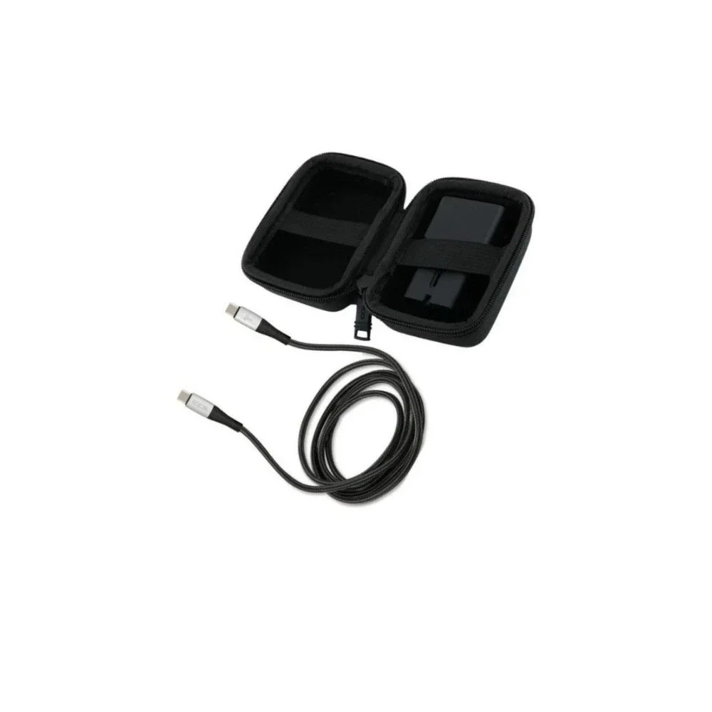 TUMI 25W Universal Smart Power Adapter with 1 USB Port & 1 Type-C Port (AB)